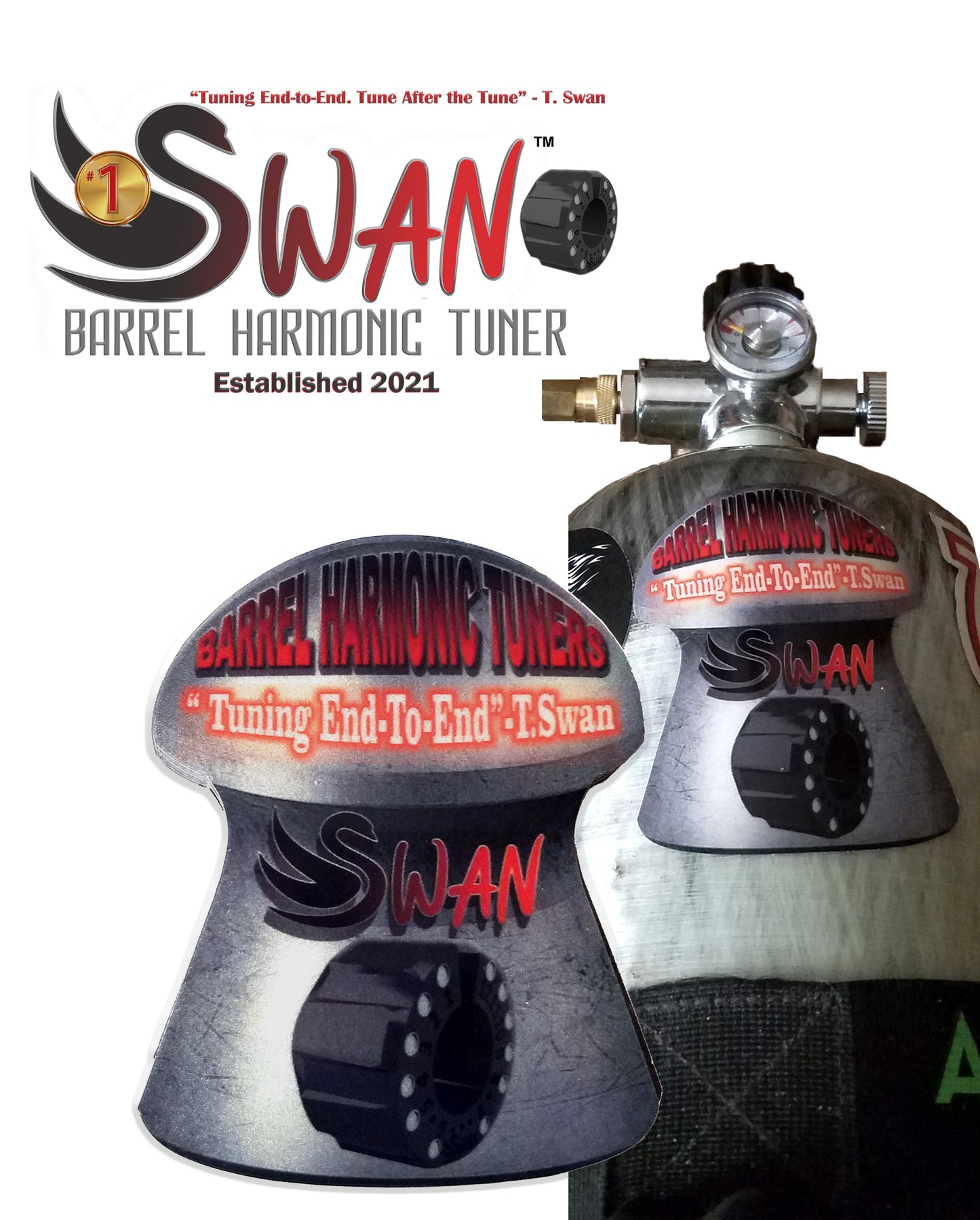 Swan Brand Decal