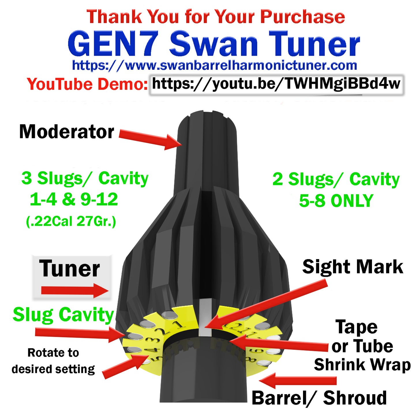Add Swan Tuner Weights