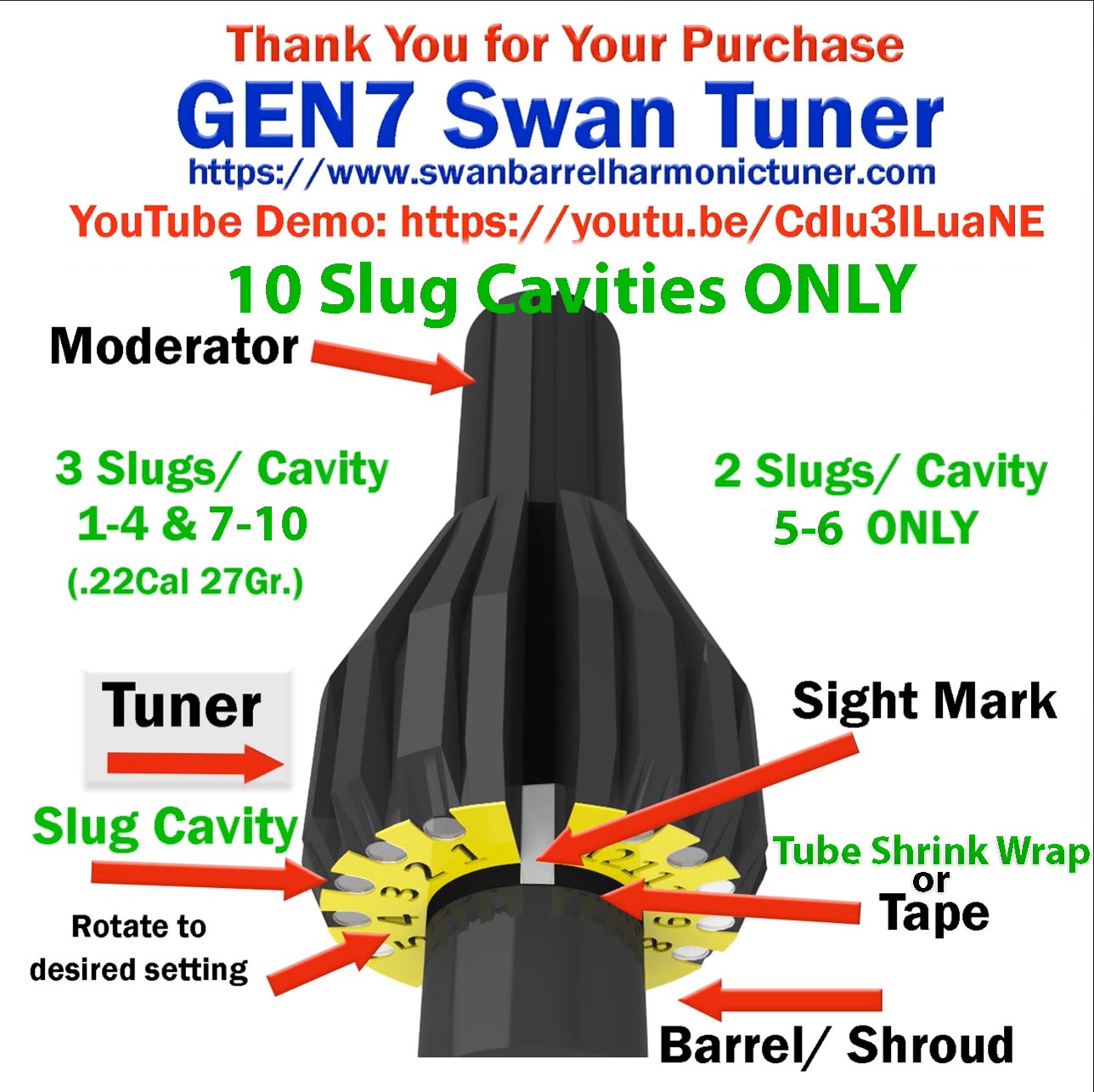 Add Swan Tuner Weights
